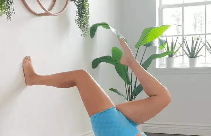 pilates wall exercise